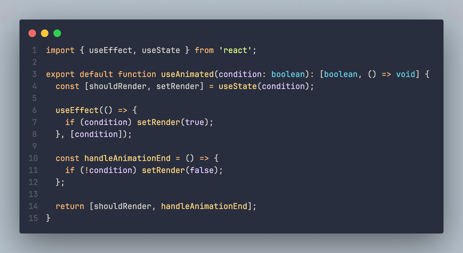 ํธ๋ฌ๋ธ ์ํ
 react unmount animation 1